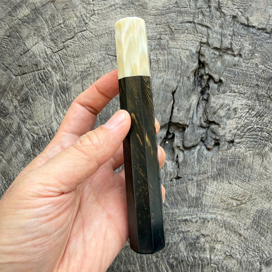 I - 20 Cool Ebony Wa Handle, Cream Horn Ferrule- 140mm