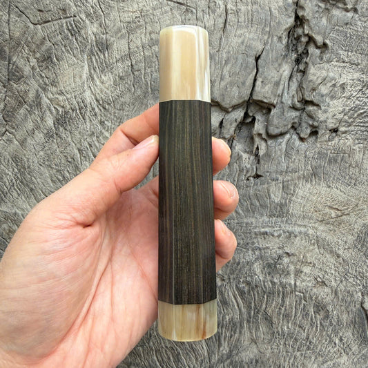 I - 30 Ebony Wa handle, Ivory Horn Ferrule - 145 mm