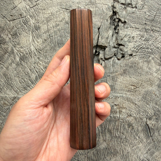 I-  3 Macassar ebony Wa handle, Mono - 135mm