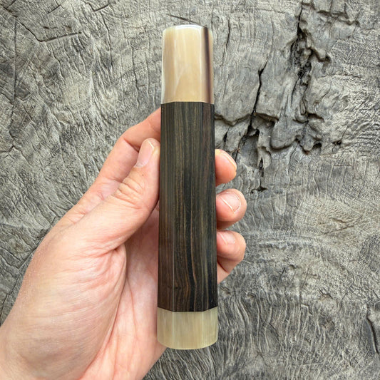 I - 30 Ebony Wa handle, Ivory Horn Ferrule - 145 mm