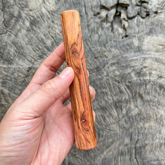 I - 9 Huanghuali wood Wa handle,  mono - 140mm
