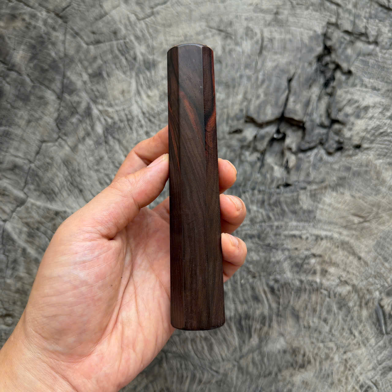 I -6 Black Siamese Rosewood Wa handle, Mono, 145 mm handle