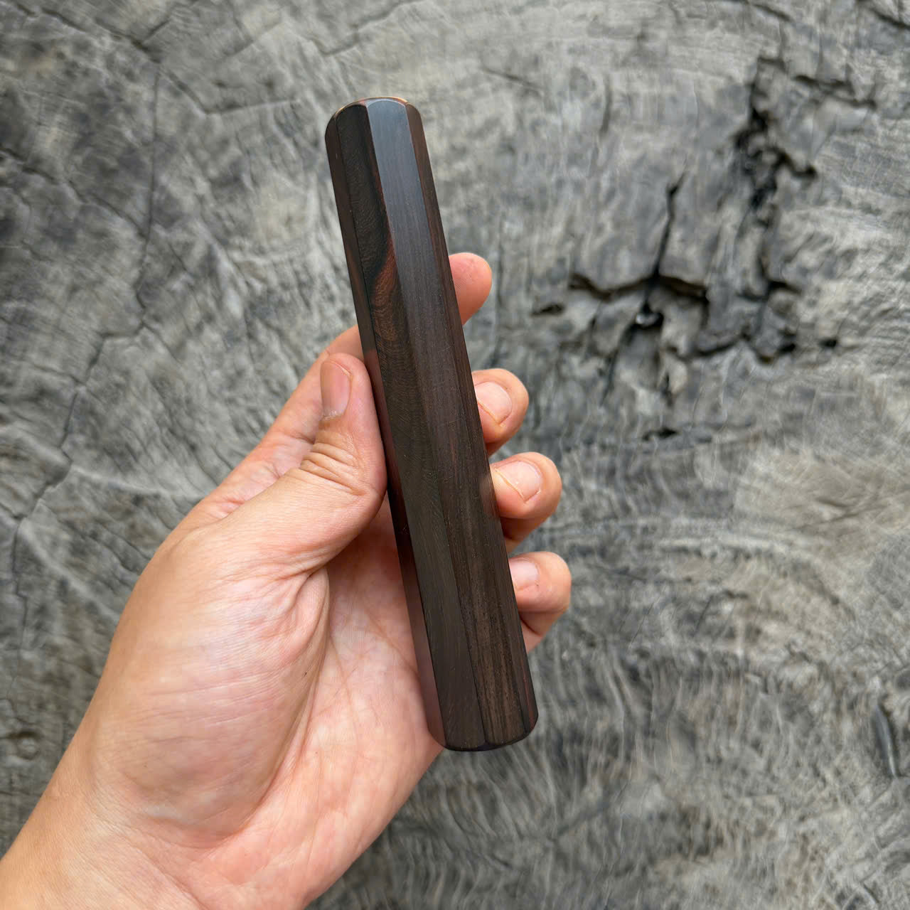 I -6 Black Siamese Rosewood Wa handle, Mono, 145 mm handle