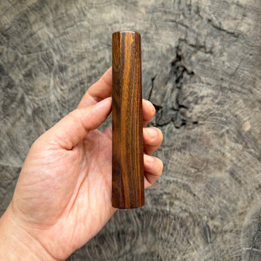 I- 4 Desert Ironwood Wa handle, Mono, 135 mm knife handle