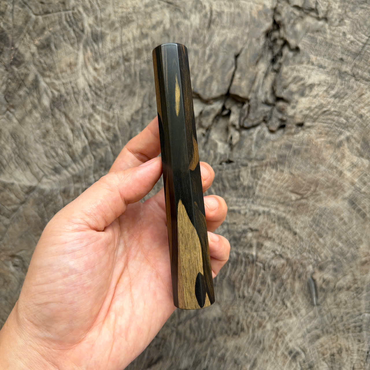I -3 Two tone Ebony wa handle , Mono , 140mm handle