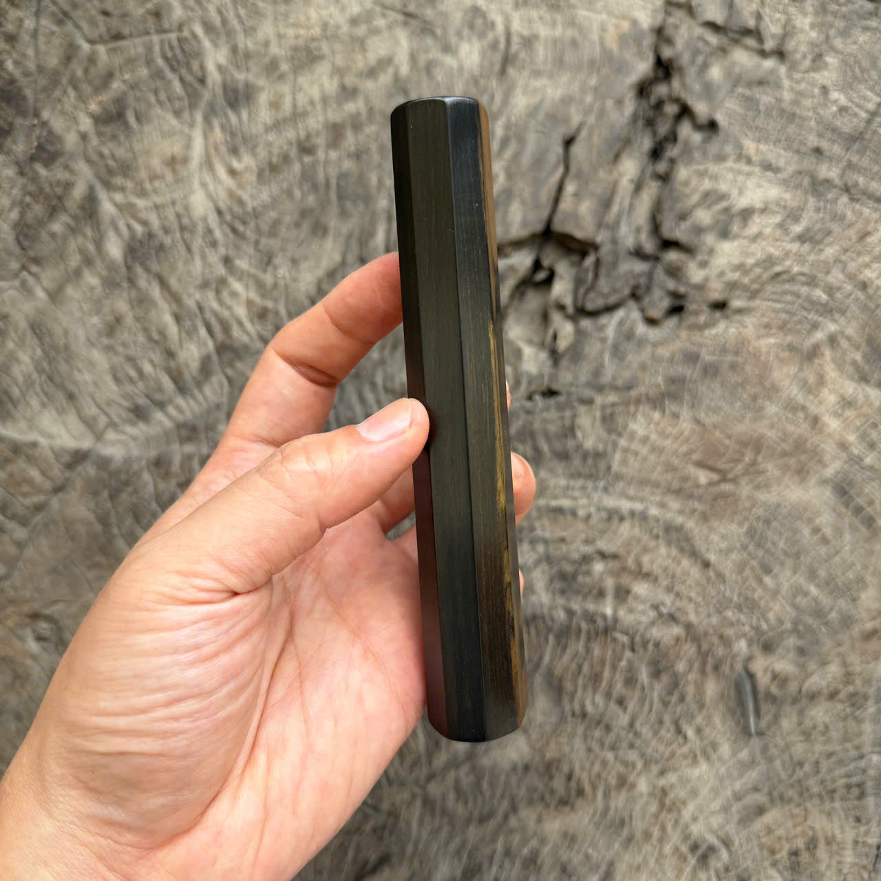 I -3 Two tone Ebony wa handle , Mono , 140mm handle