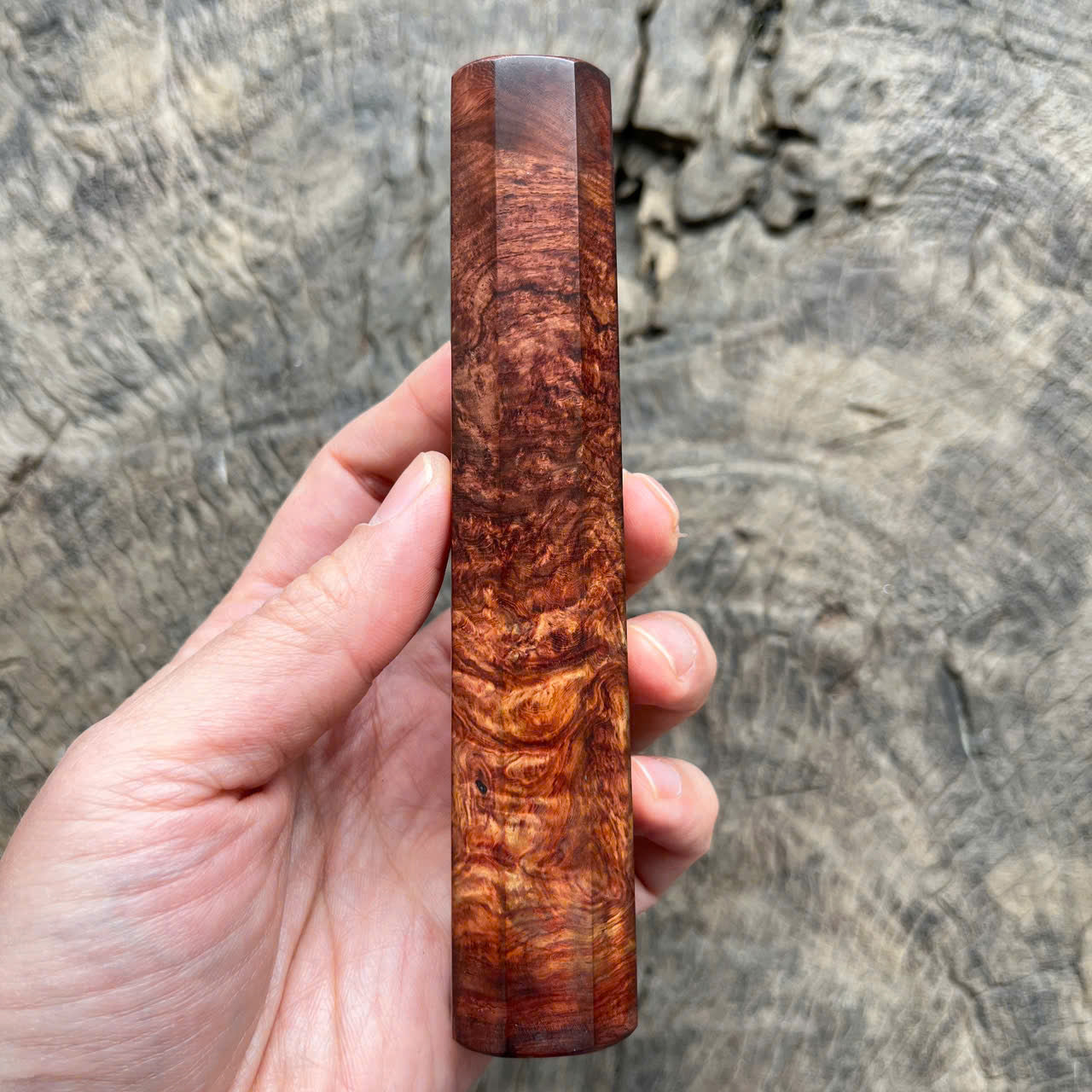 I - 2 Burl Rosewood wa handle, Mono, 140mm