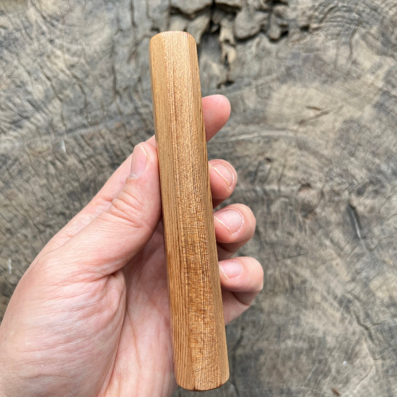 I-  Old Viet Cedar Wa handle, Mono -  135mm