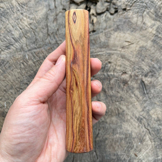 I - Old Huanghuali wood Wa handle, Mono, 145mm