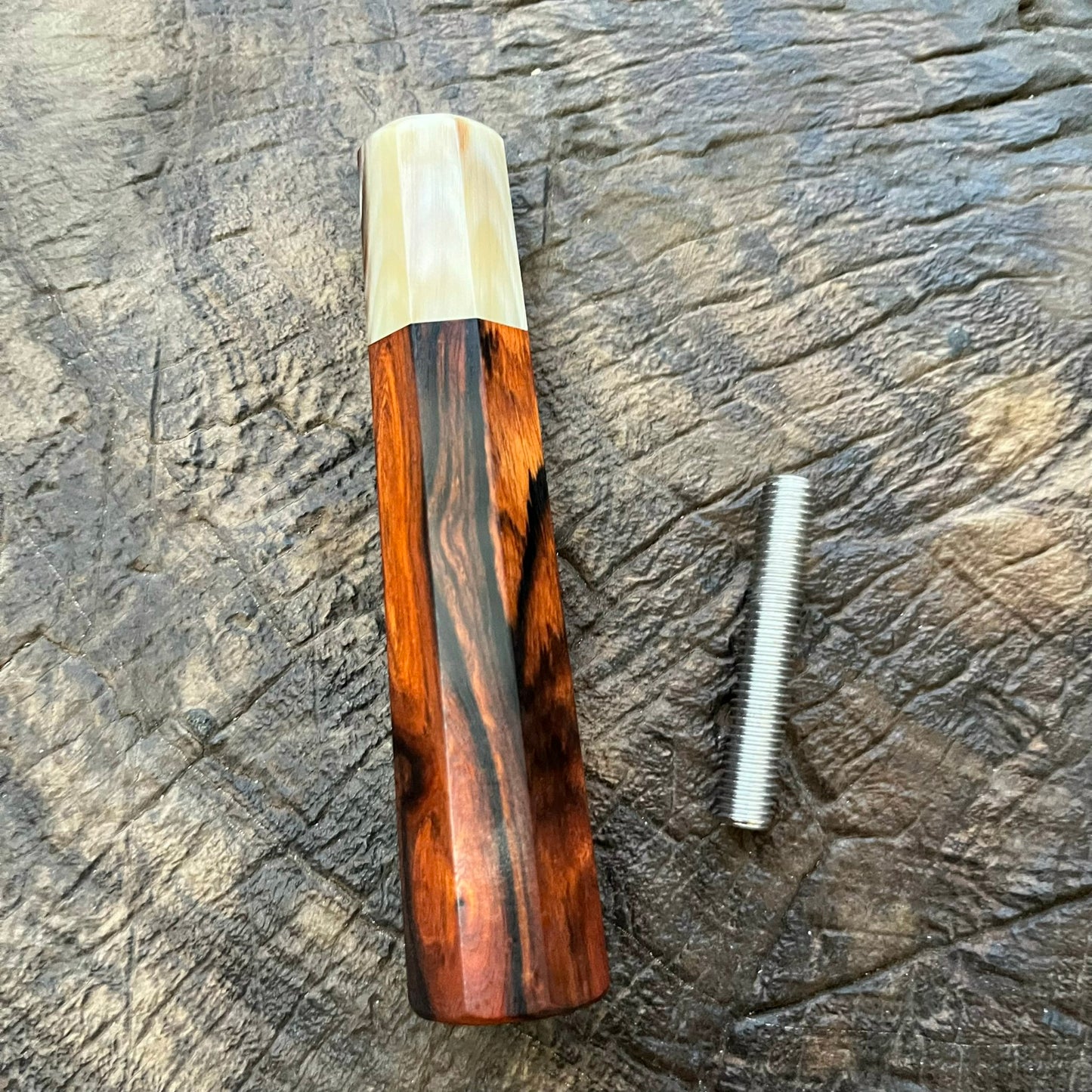 Custom Wooden Portafilter Handle, Buffalo Horn Ferrule | Twisted or  | Tapering - a stylish Espresso portafilter handle replacement