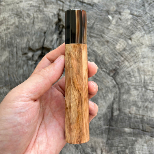 I- 3 Tamamoku Cedar Wa handle, Marble ferrule - 135mm