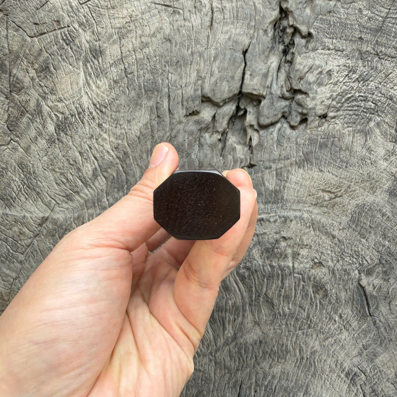 I-  3 Dark Siamese Rosewood Wa handle, Mono - 135mm