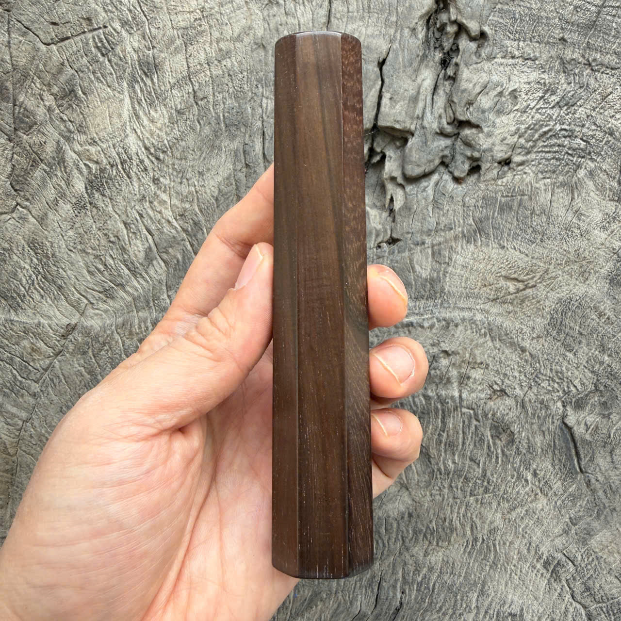 I -  4 Dark Siamese Rosewood Wa handle, Mono -  140 mm