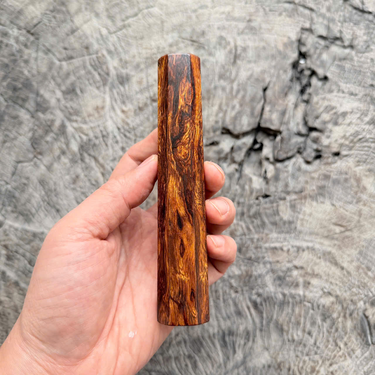 I - 4 Desert Ironwood Wa handle, Mono, 140 mm