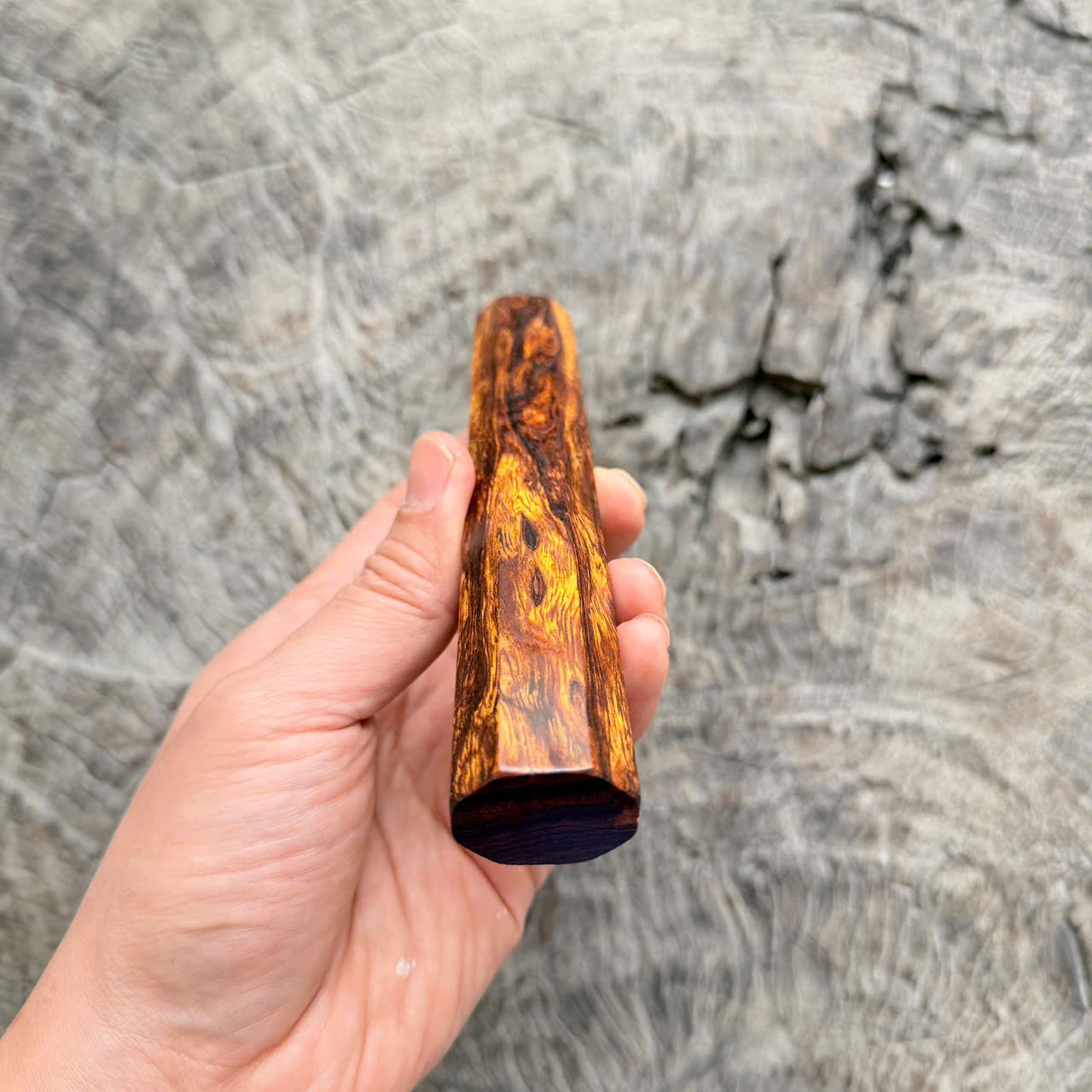 I - 4 Desert Ironwood Wa handle, Mono, 140 mm