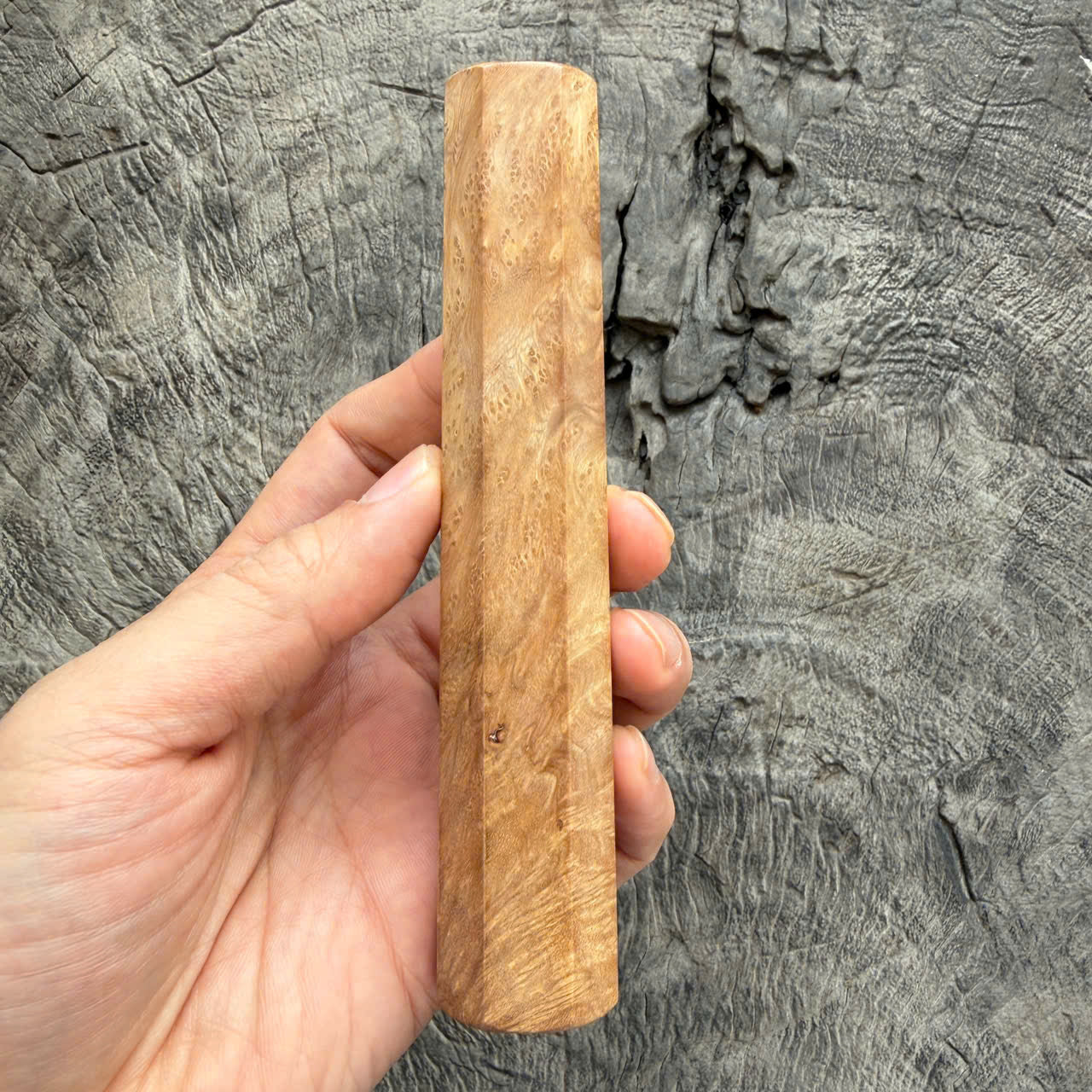 I - 2 Burl crape myrtle Wa handle, Mono -  140 mm