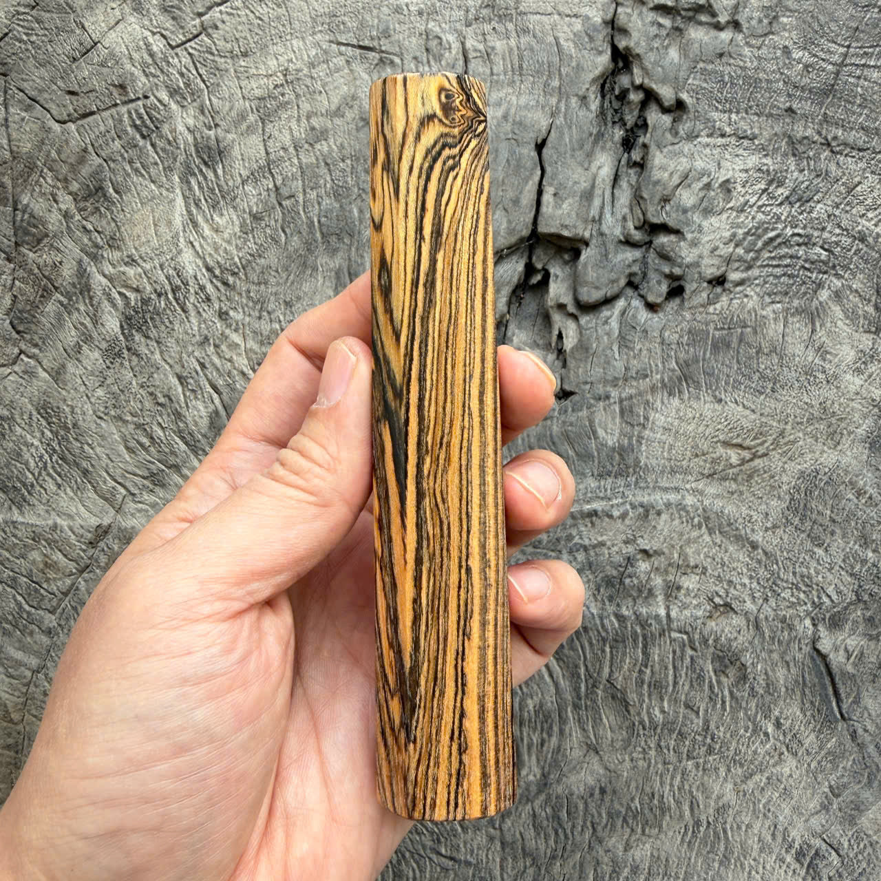 I - 2 Bocote Wa handle, Mono -  140 mm