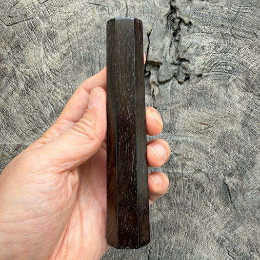 I- 3 Black Siamese Rosewood Wa handle, Mono - 135mm