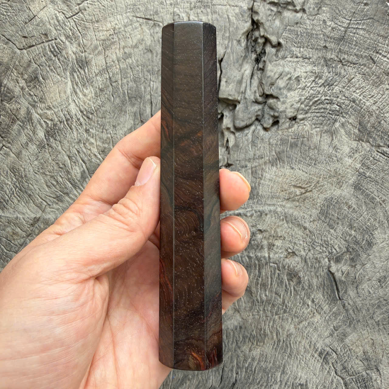 I-  31 Siamese Rosewood Wa handle, Mono - 135mm
