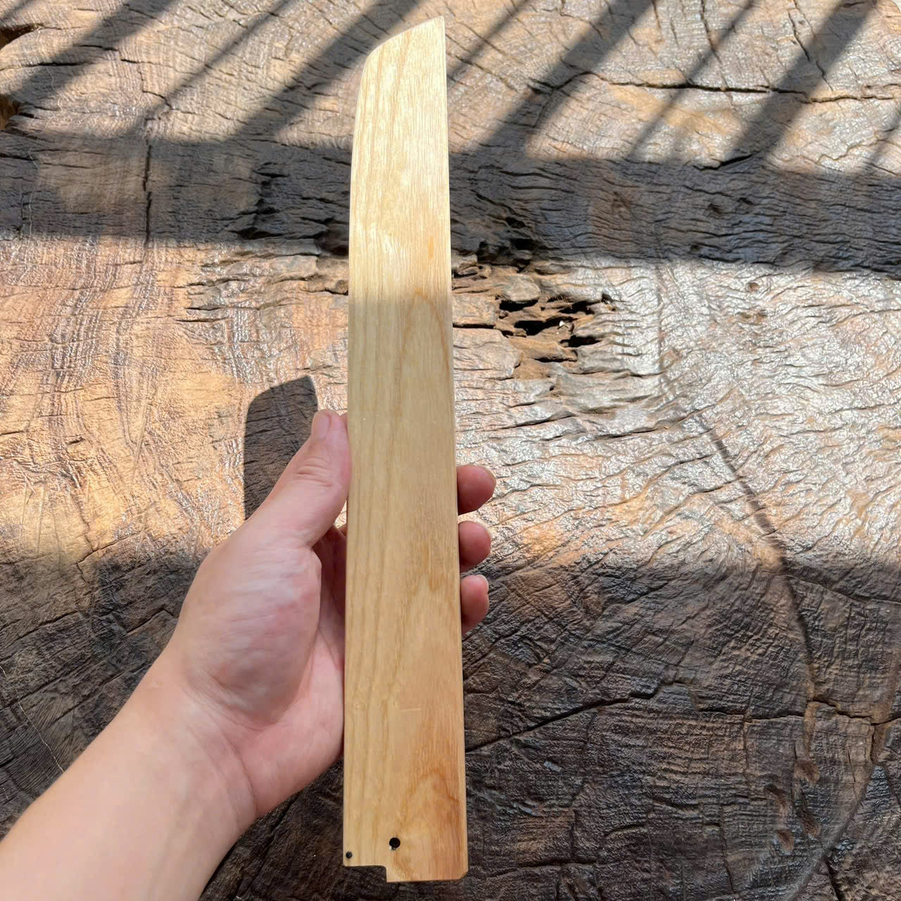 Custom Wooden Saya – Handmade Wooden Sheath for Knives