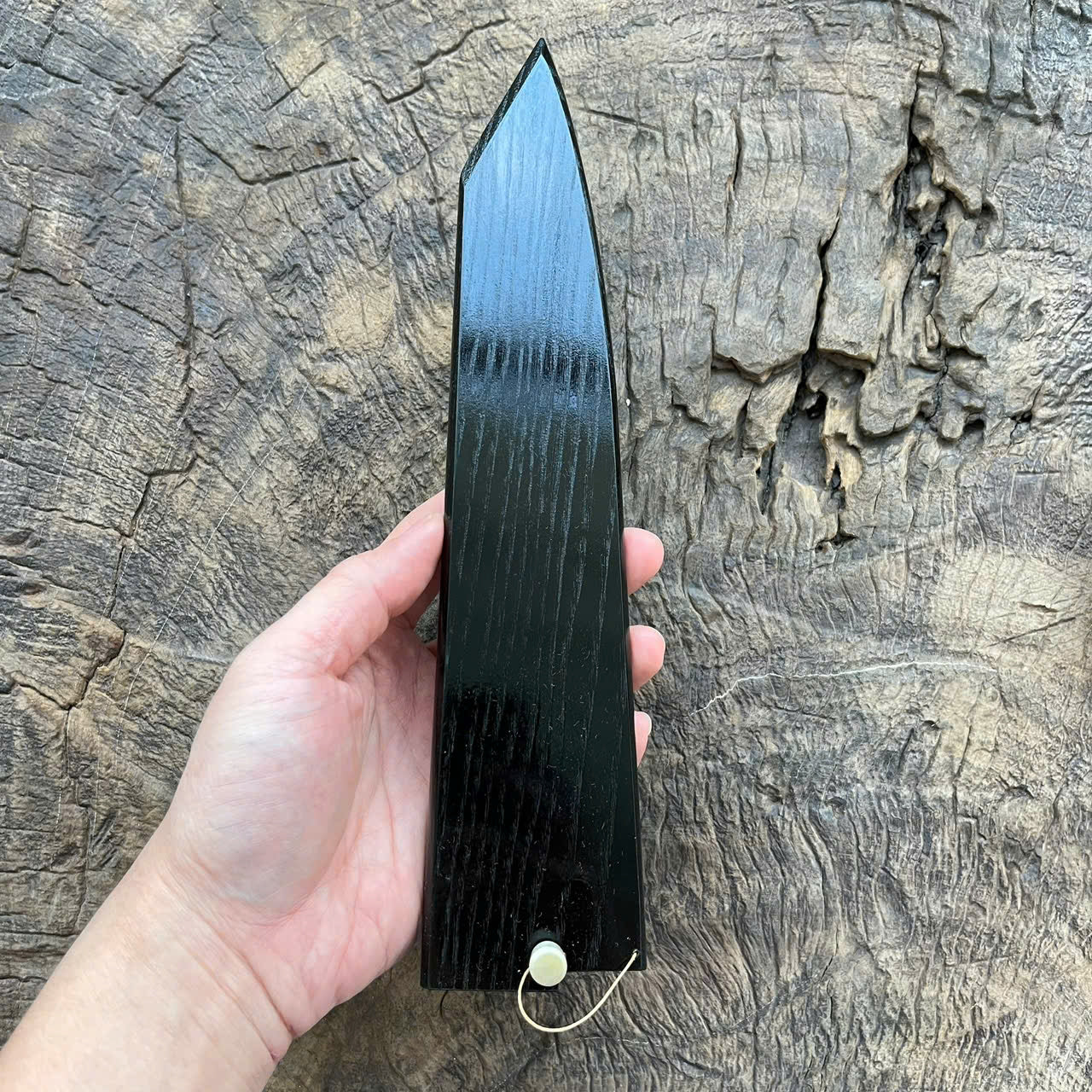 Custom Wooden Saya – Handmade Wooden Sheath for Knives