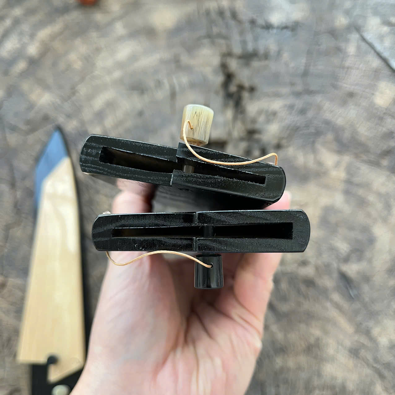 Custom Wooden Saya – Handmade Wooden Sheath for Knives