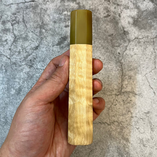 I-Nanmu Wa handle with marble horn ferrule140mm