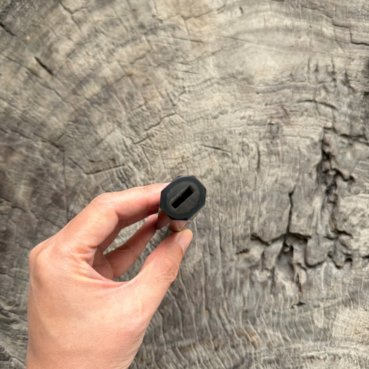 I - Rare Curly Black Siamese Rosewood, Black Horn Ferrule, Black VG10 spacer- 145 mm