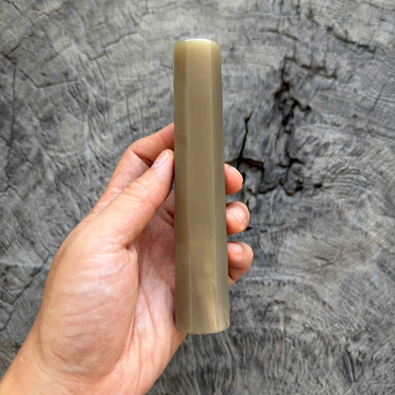 I - 11 Full White horn Wa handle, 145 mm handle