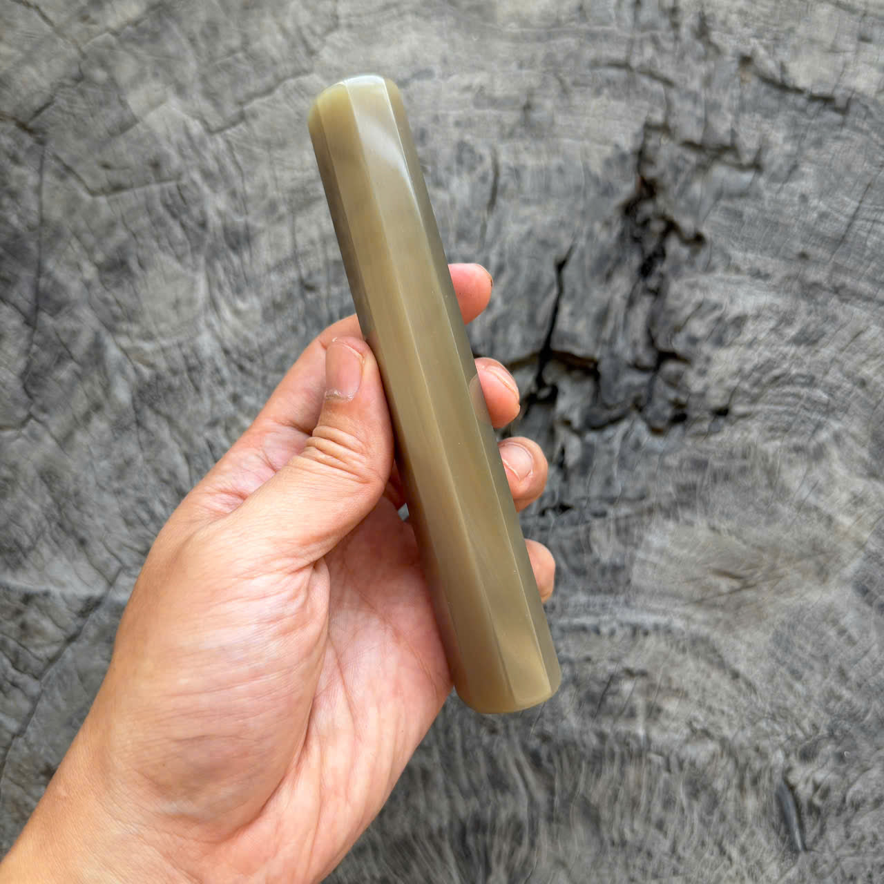 I - 11 Full White horn Wa handle, 145 mm handle