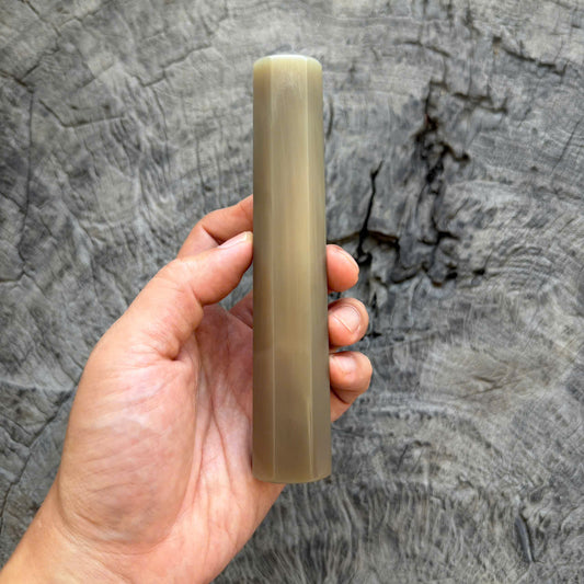 I - 11 Full White horn Wa handle, 145 mm handle