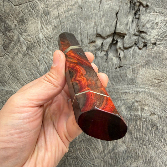 I - Super Siam Rosewood Wa handle, Angled  Nickel Horn spacer - 145 mm