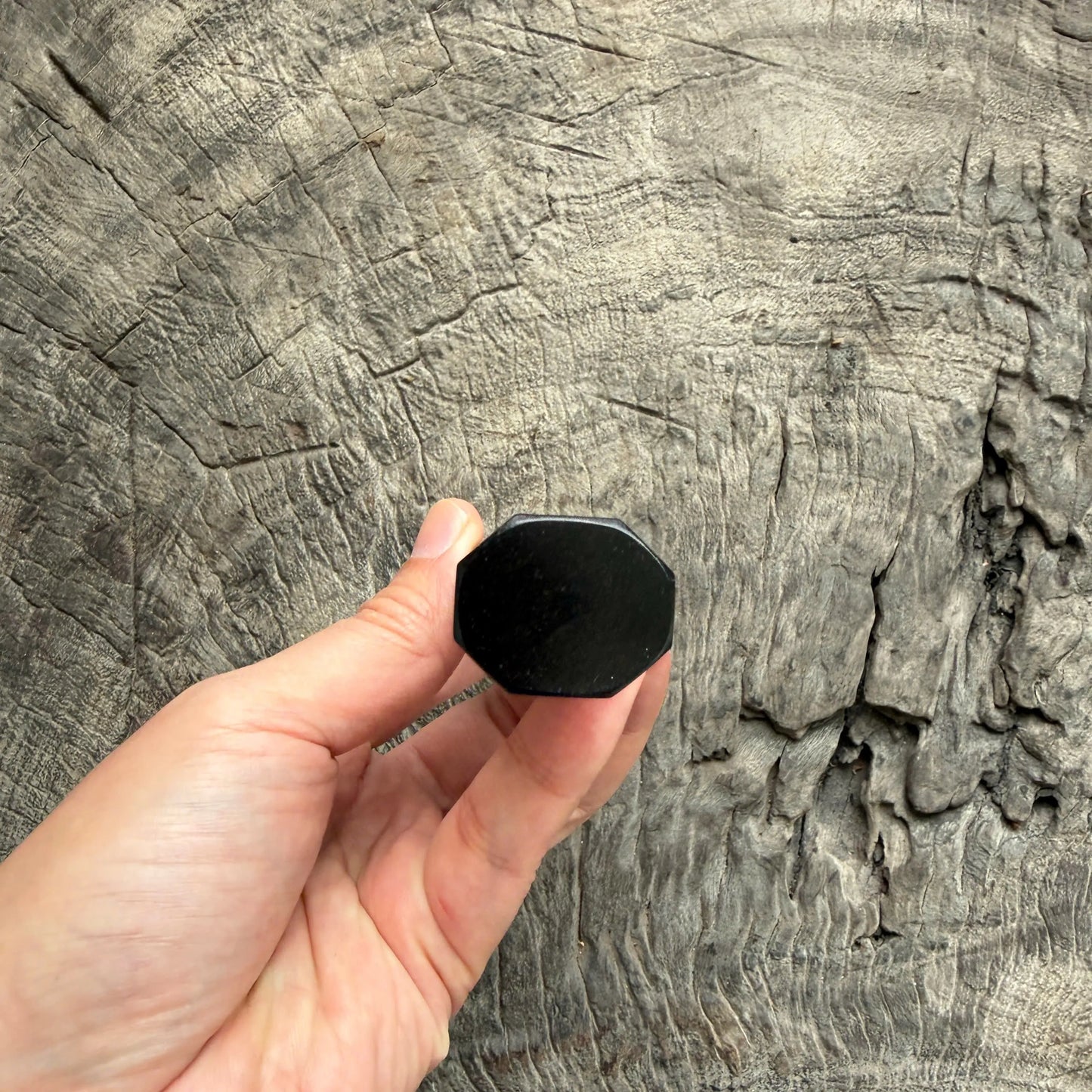 I - 32 Nice Black Siamese Rosewood Wa handle, Black Horn Ferrule, Black VG10 Spacer- 145 mm (Copy)