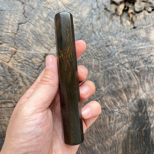 I - 2 Mono Grained Ebony Wa handle - 130mm