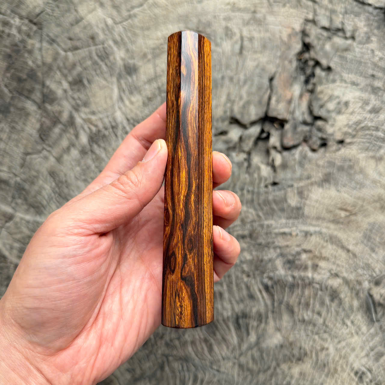 I -4 Desert ironwood Wa handle, Mono Handle, 145 mm handle