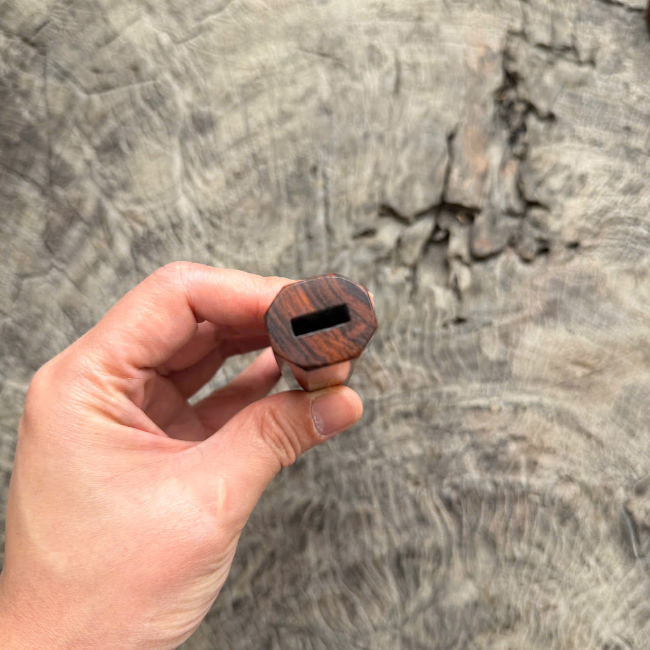 I -4 Desert ironwood Wa handle, Mono Handle, 145 mm handle