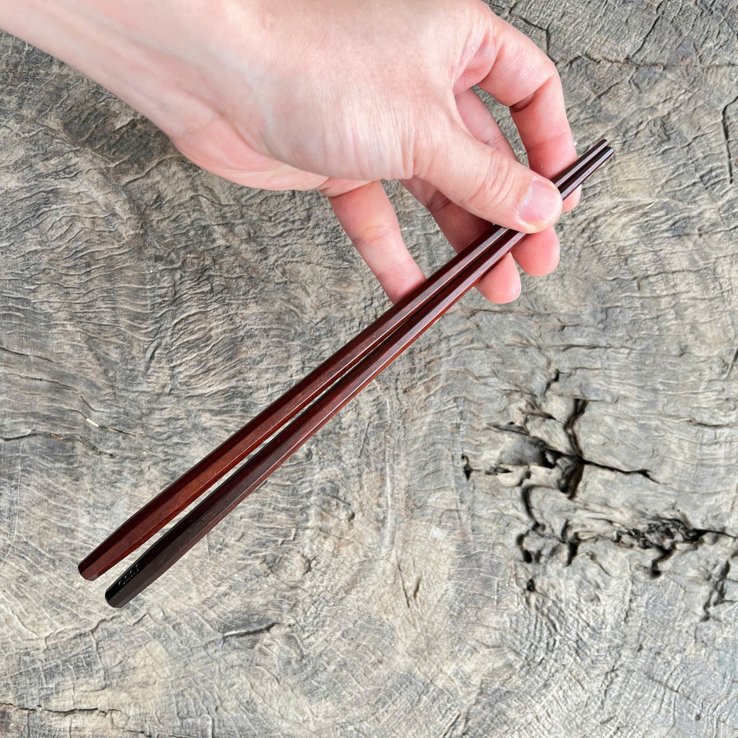 Octagonal, Eight-sided Siam Rosewood Chopstick, Pro version