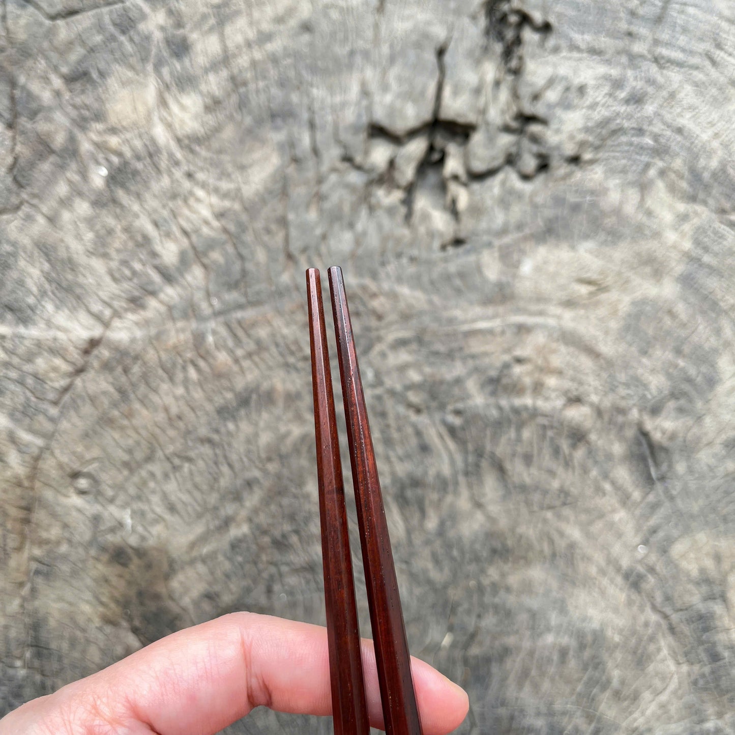 Octagonal, Eight-sided Siam Rosewood Chopstick, Pro version