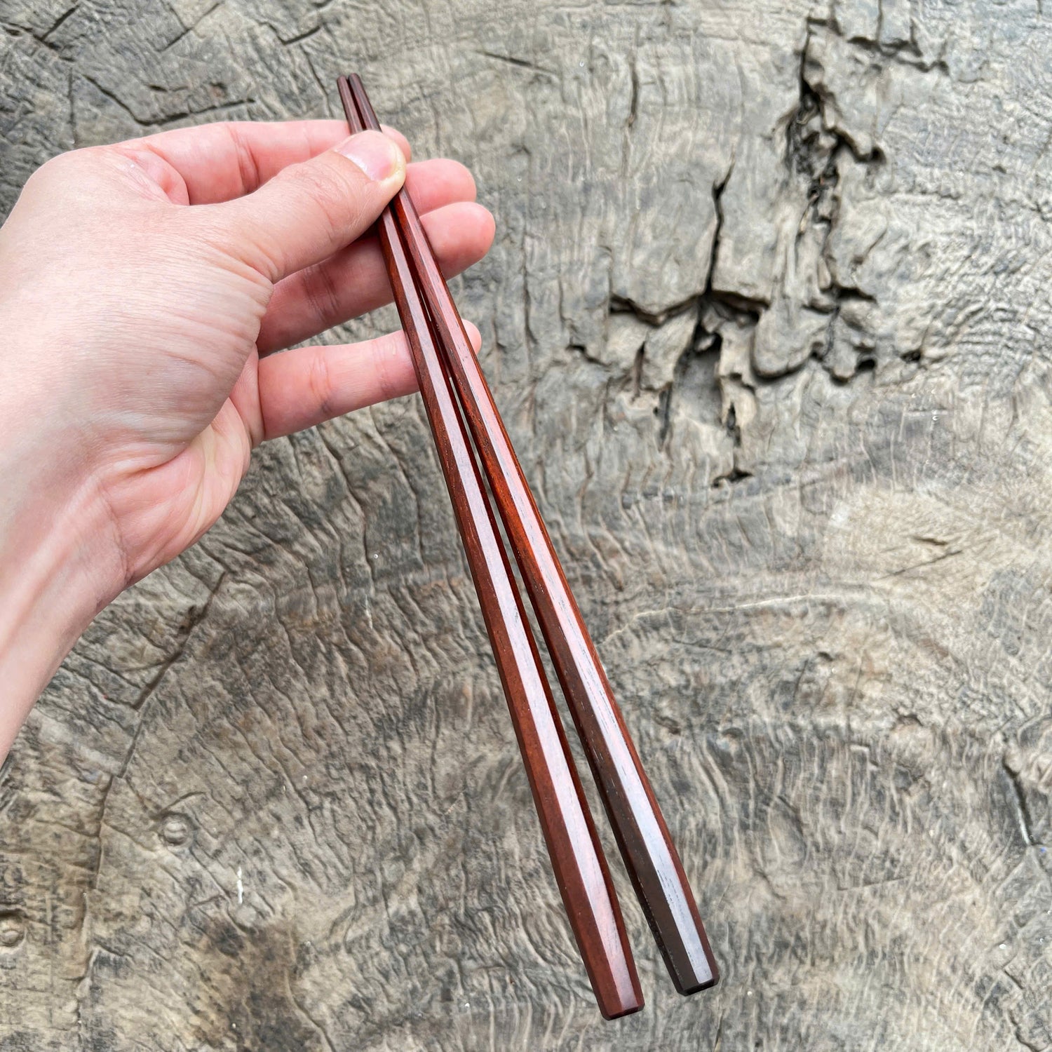Octagonal, Eight-sided Ebony Chopstick