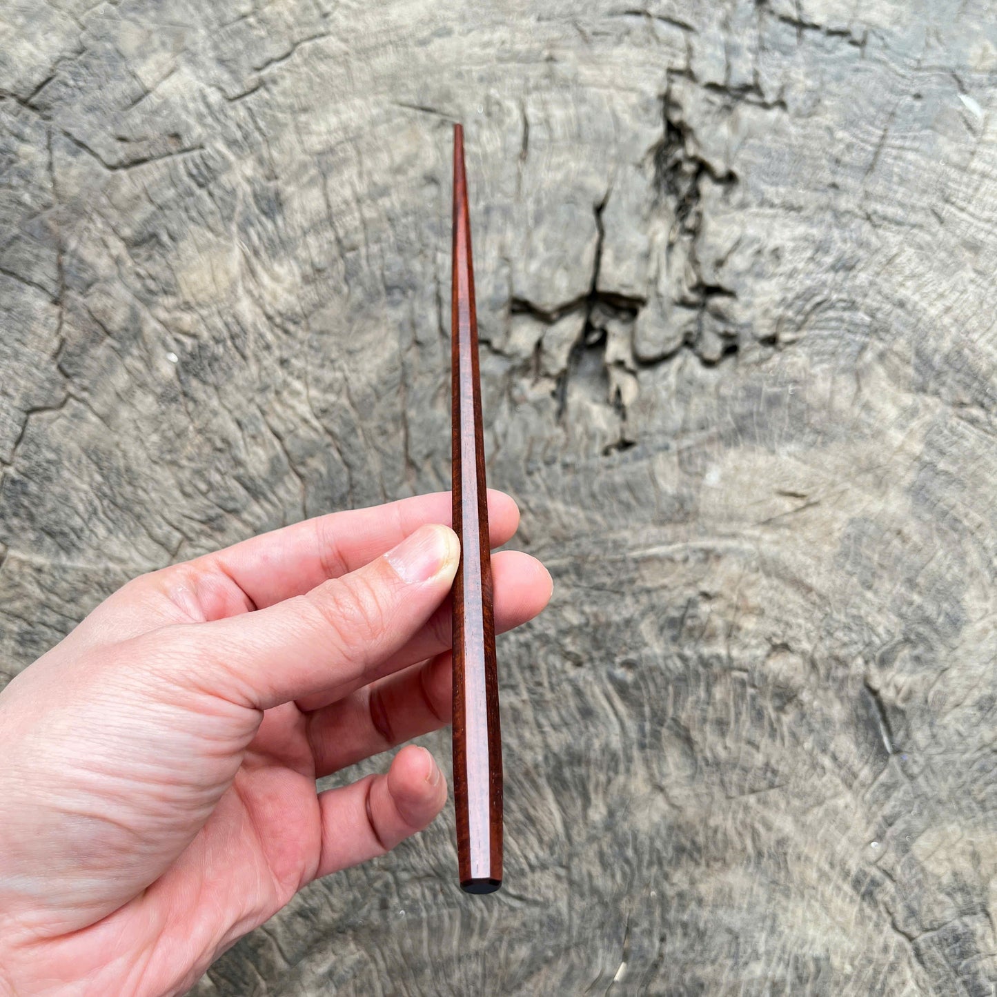 Octagonal, Eight-sided Siam Rosewood Chopstick, Pro version