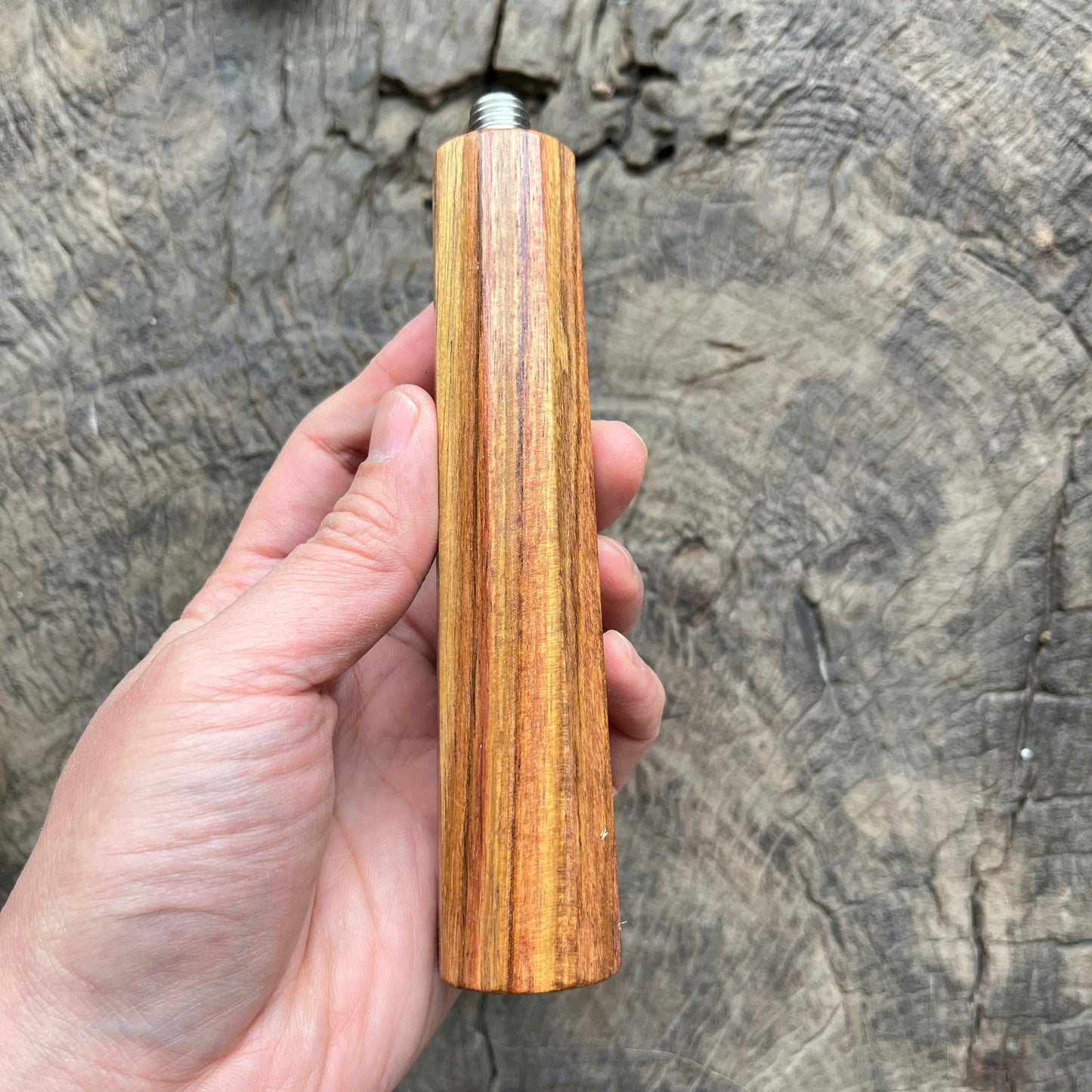 Custom Wooden Portafilter Handle, Buffalo Horn Ferrule | Twisted or  | Tapering - a stylish Espresso portafilter handle replacement