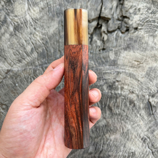 I - 33 Siamese Rosewood Wa handle, Marble horn Ferrule, 145 mm