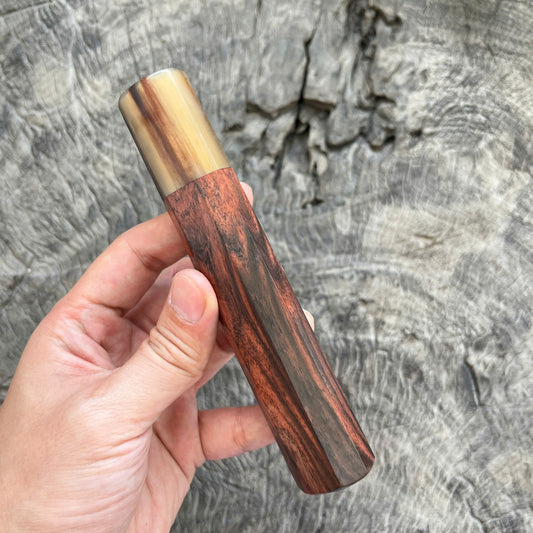 I - 33 Siamese Rosewood Wa handle, Marble horn Ferrule, 145 mm