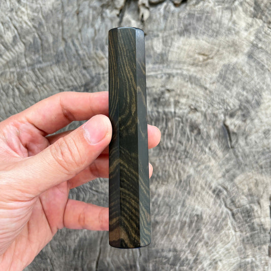 I - 9 Ebony Wa handle, Mono, 120mm for petty