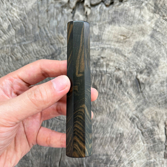I - 9 Ebony Wa handle, Mono, 120mm for petty