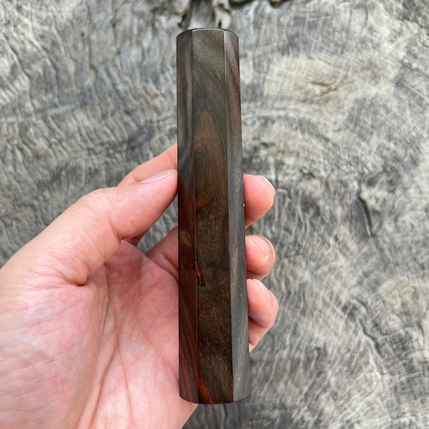 I- 24 Siamese Rosewood Wa handle, Mono - 130mm