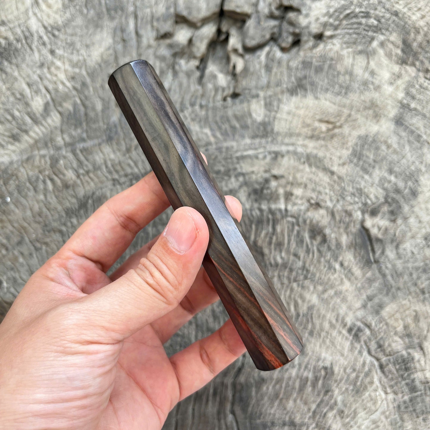 I- 24 Siamese Rosewood Wa handle, Mono - 130mm