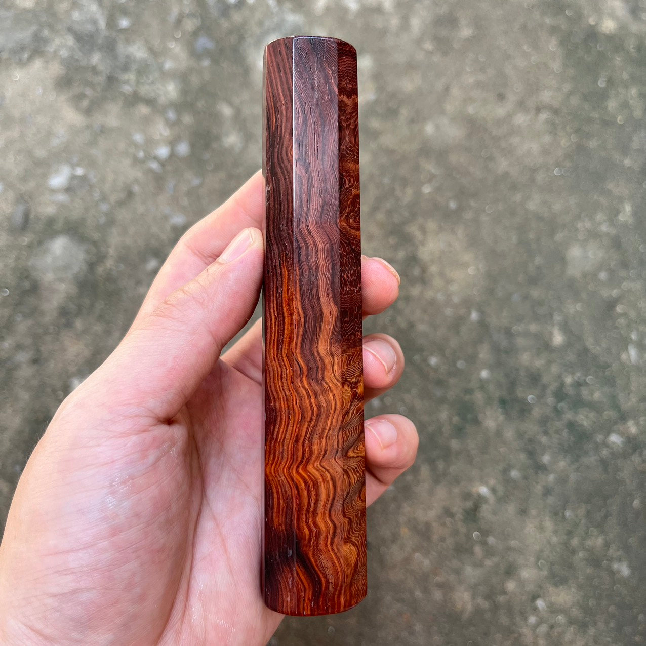 I-  Mono 3D/ Cross Grain Rosewood handle - 145mm