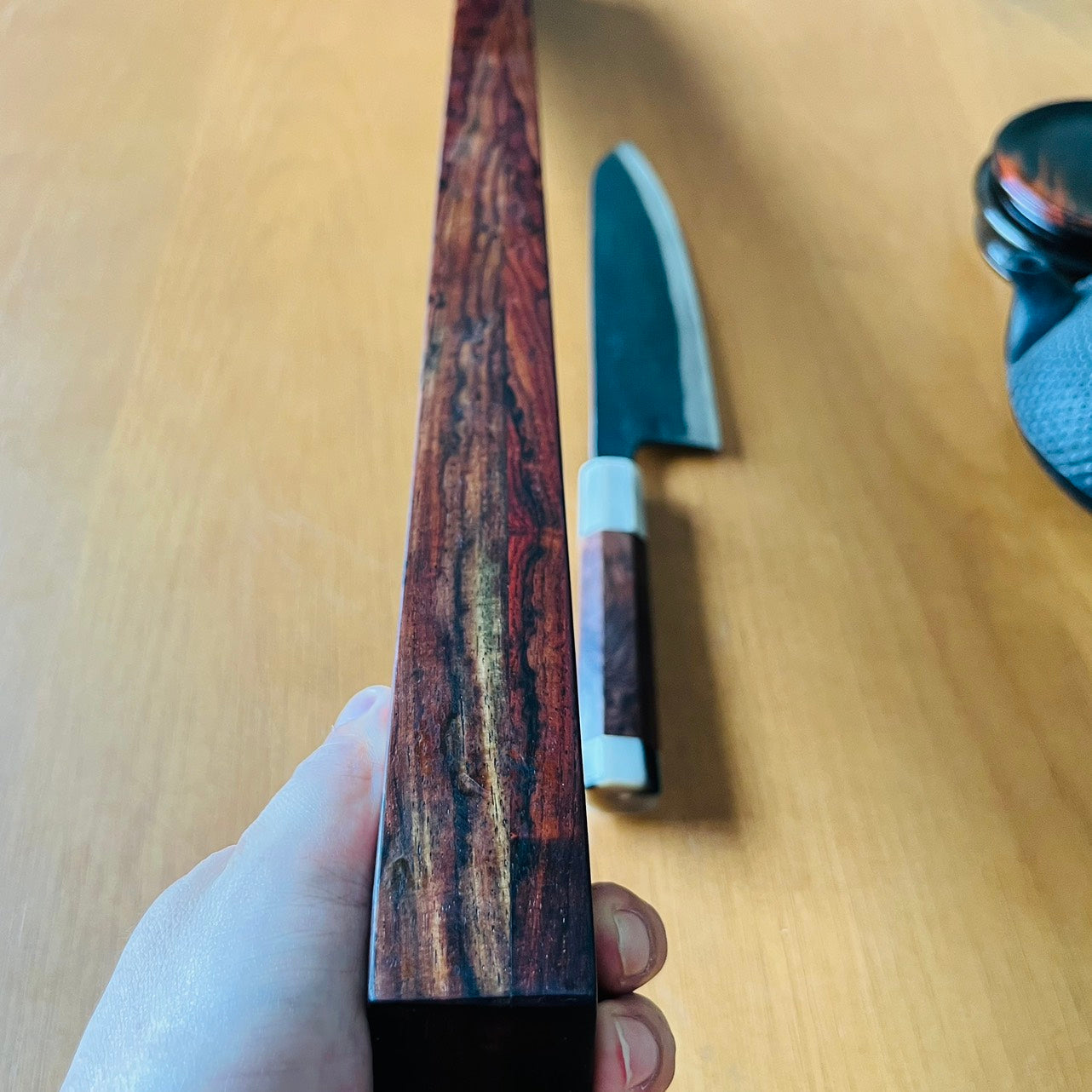 Multi Color Siamese Rosewood Magnetic Knife Bar 06