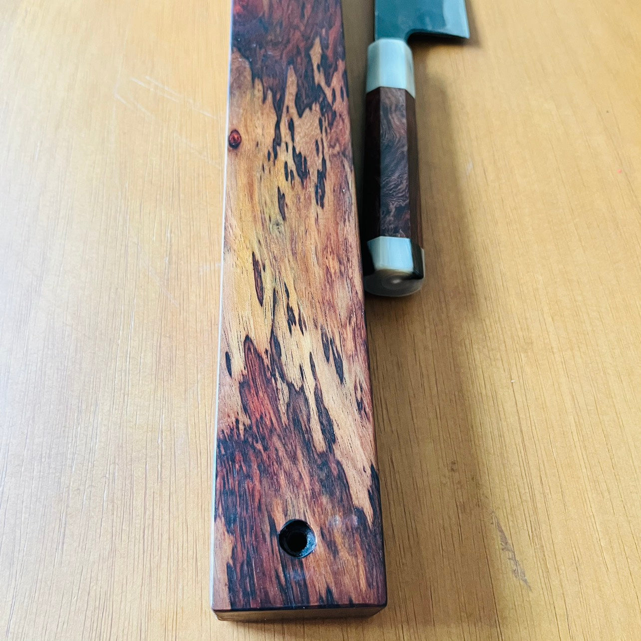 Multi Color Siamese Rosewood Magnetic Knife Bar 06